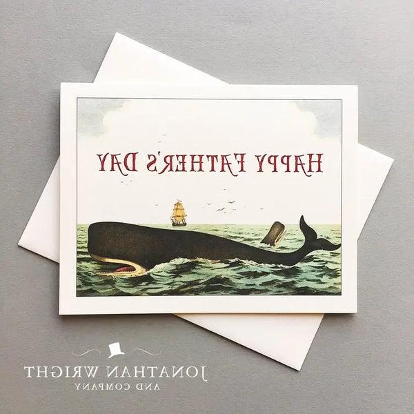 Father's Day Whale Note Card